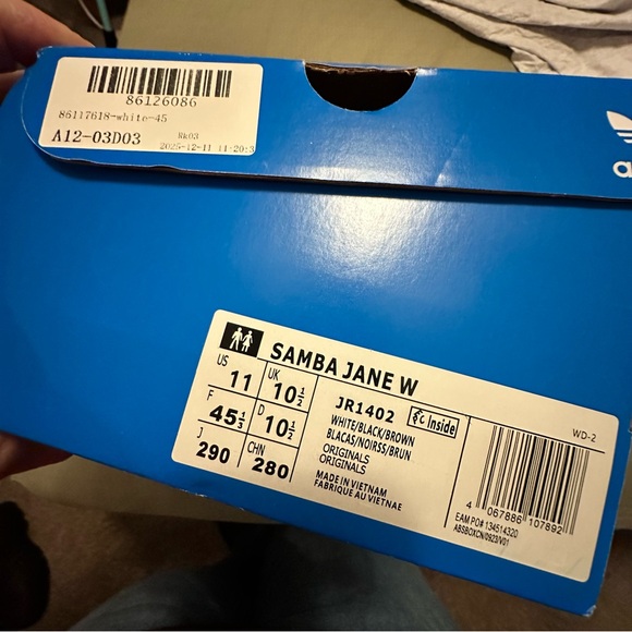 Adidas Samba Mary Jane Sneakers - Women’s Size 11M - New in Box - Picture 10 of 10